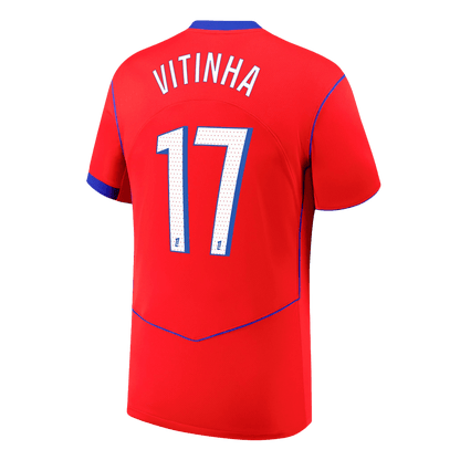 Tricouri Fotbal PSG VITINHA #17 Treilea 2025/26