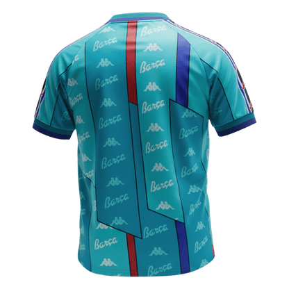 Tricouri Fotbal Vintage Barcelona Deplasare 1996/97
