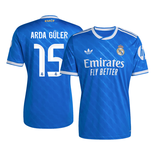 Tricouri Fotbal Real Madrid ARDA GÜLER #15 Treilea 2025/26