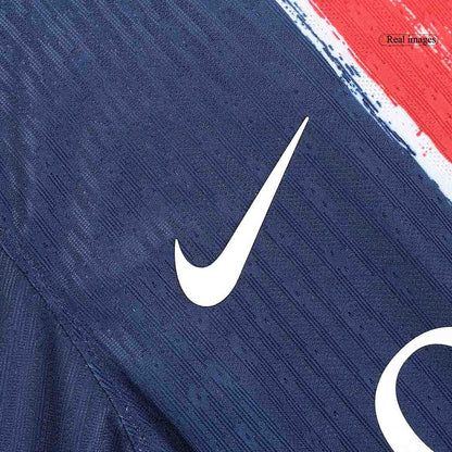 Tricouri Fotbal PSG CHAMPIONS #25 Acasă 2024/25 Authentic - CHAMPIONS OF EUROPE