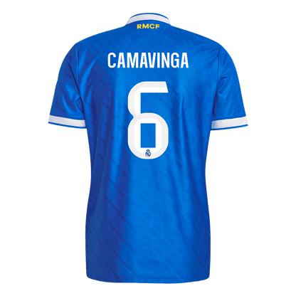 Tricouri Fotbal Real Madrid CAMAVINGA #6 Treilea 2025/26 Authentic
