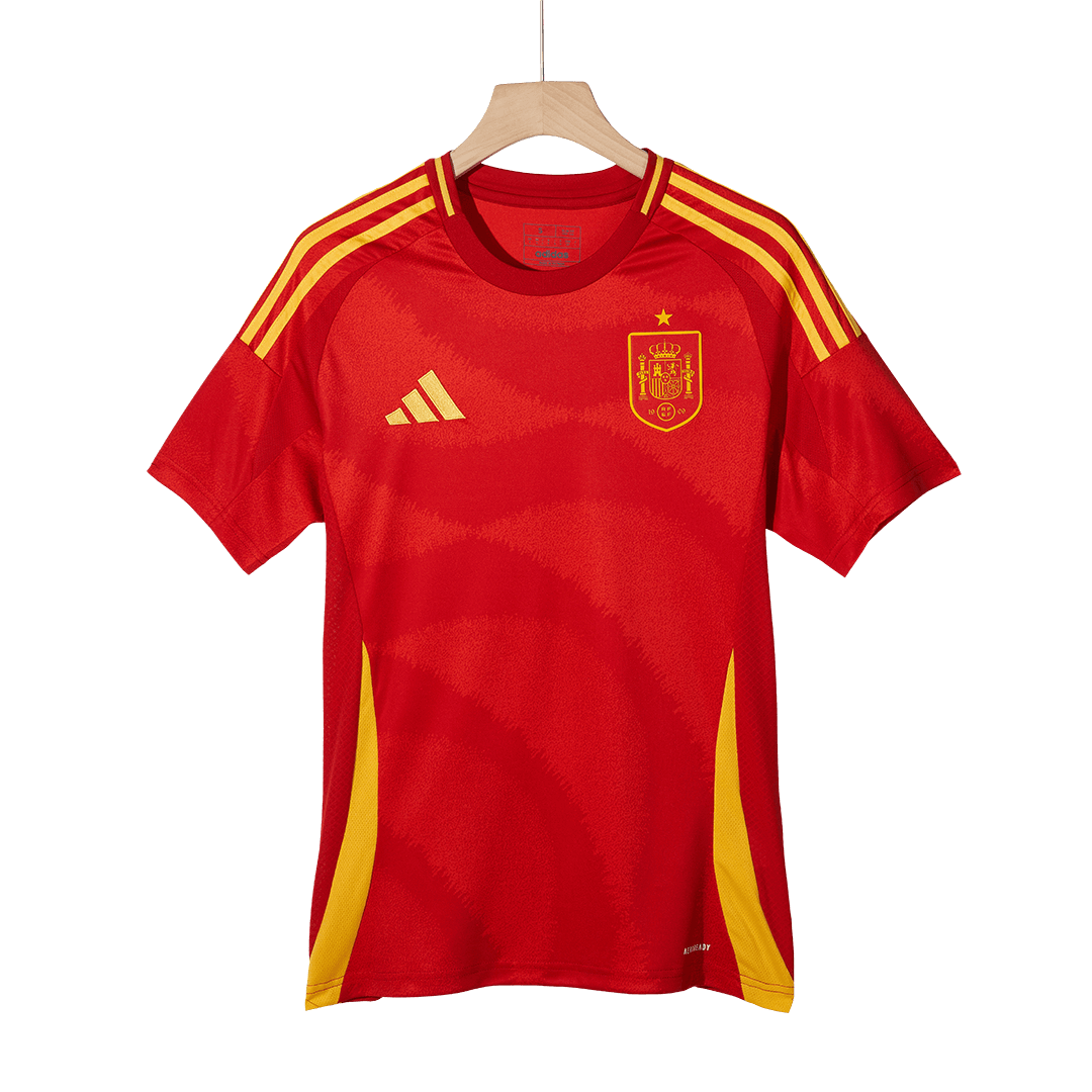 Tricouri Fotbal Spania Acasă 2024 (mărime mare)