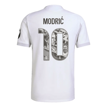 Tricouri Fotbal Real Madrid MODRIĆ Special #10 Acasă 2025/26 Authentic