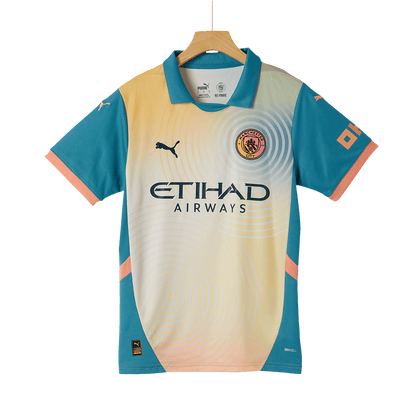 Tricouri Fotbal Manchester City Al Patrulea 2024/25 - Definitely City