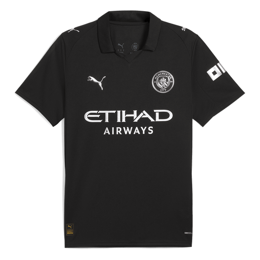 Tricouri Fotbal Manchester City Deplasare 2025/26