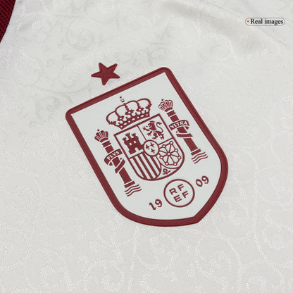 Tricouri Fotbal Spania OLMO #10 Deplasare Cupa Mondială 2026 Authentic