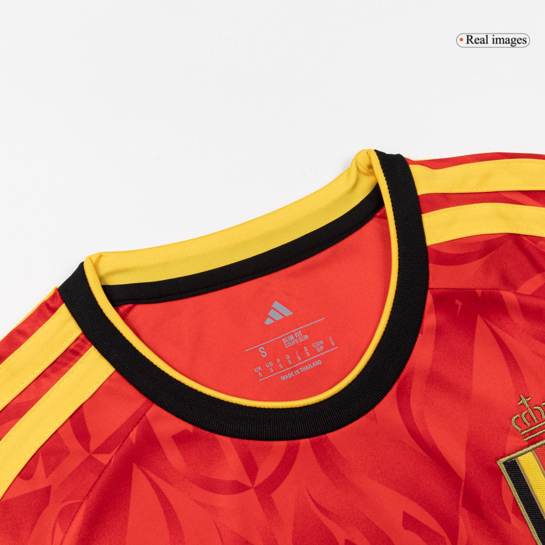 Tricouri Fotbal Belgium DE BRUYNE #7 Acasă Cupa Mondială 2026