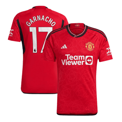 Tricouri Fotbal Manchester United GARNACHO #17 Acasă 2023/24