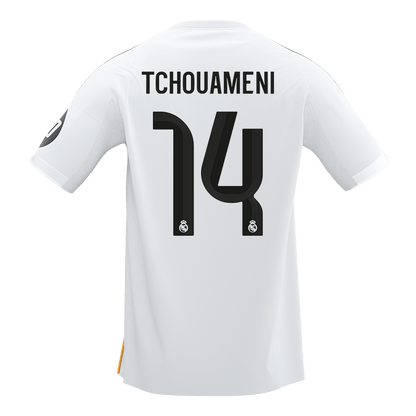 Tricouri Fotbal Real Madrid TCHOUAMENI #14 Acasă 2025/26 - Premium