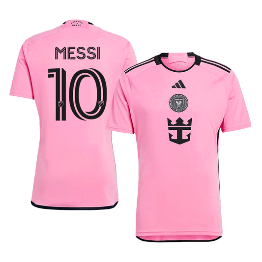 Tricouri Fotbal Inter Miami CF MESSI #10 Acasă 2024/25 (mărime mare)