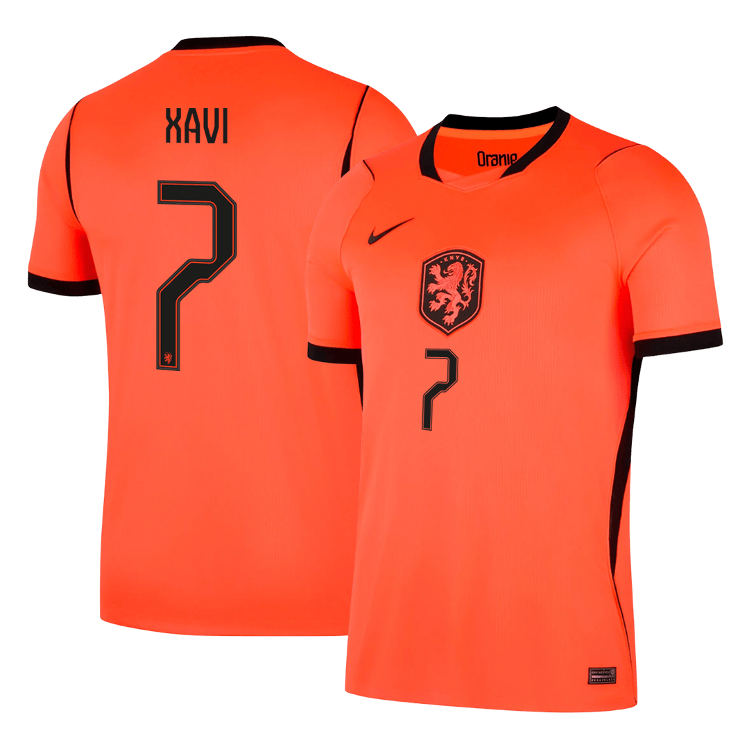 Tricouri Fotbal Netherlands XAVI #7 Acasă Cupa Mondială 2026