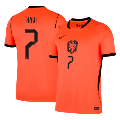 Tricouri Fotbal Netherlands XAVI #7 Acasă Cupa Mondială 2026