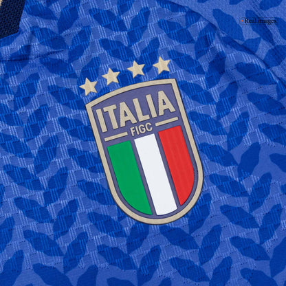 Tricouri Fotbal Italia DIMARCO #3 Acasă Cupa Mondială 2026 Authentic