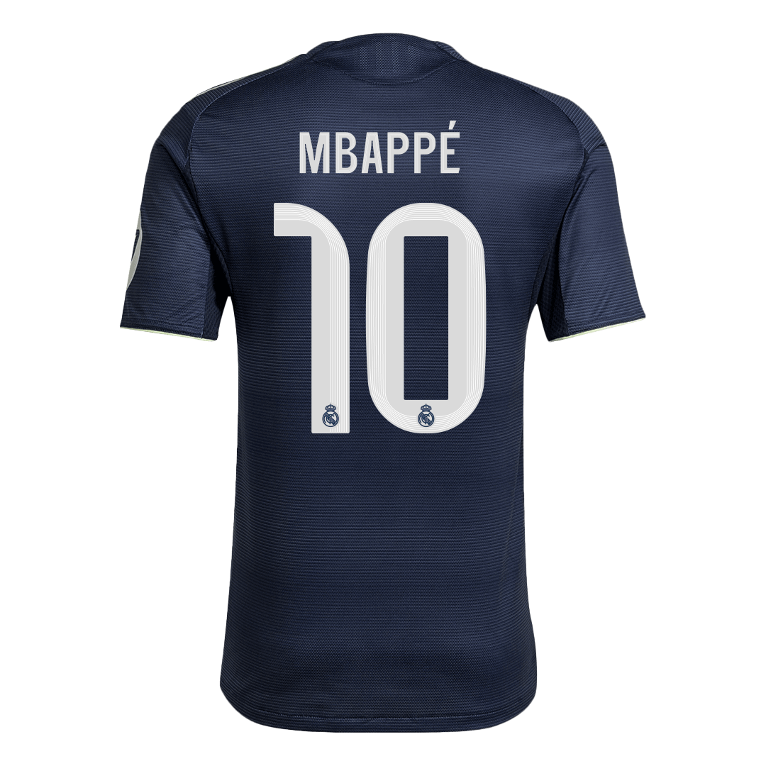 Tricouri Fotbal Real Madrid MBAPPÉ #10 Deplasare 2025/26 Authentic