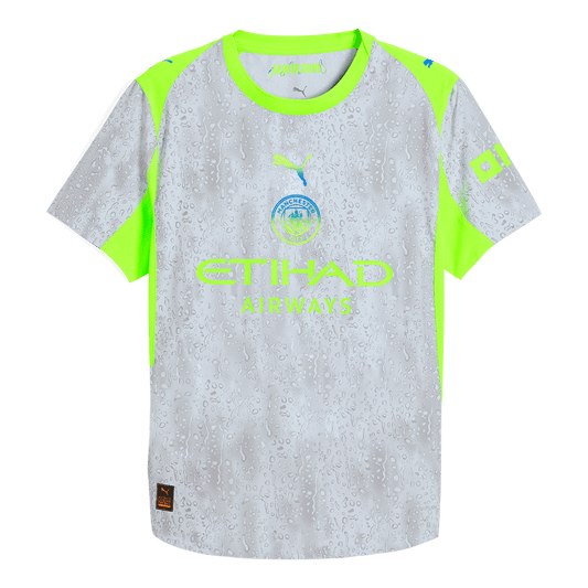 Tricouri Fotbal Manchester City Treilea 2025/26 Authentic