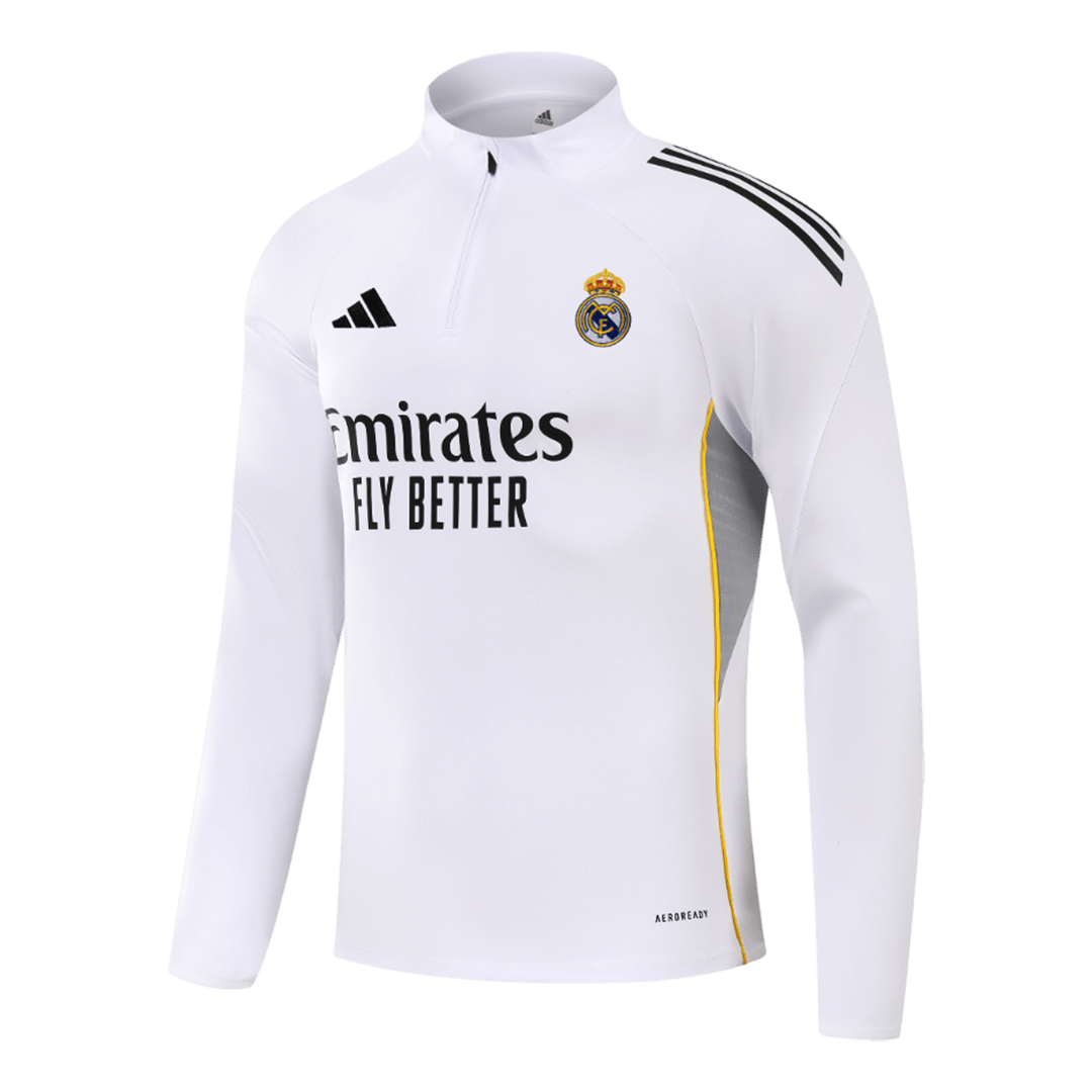 Set Bluză Real Madrid 2025/26 Pentru Copii - White