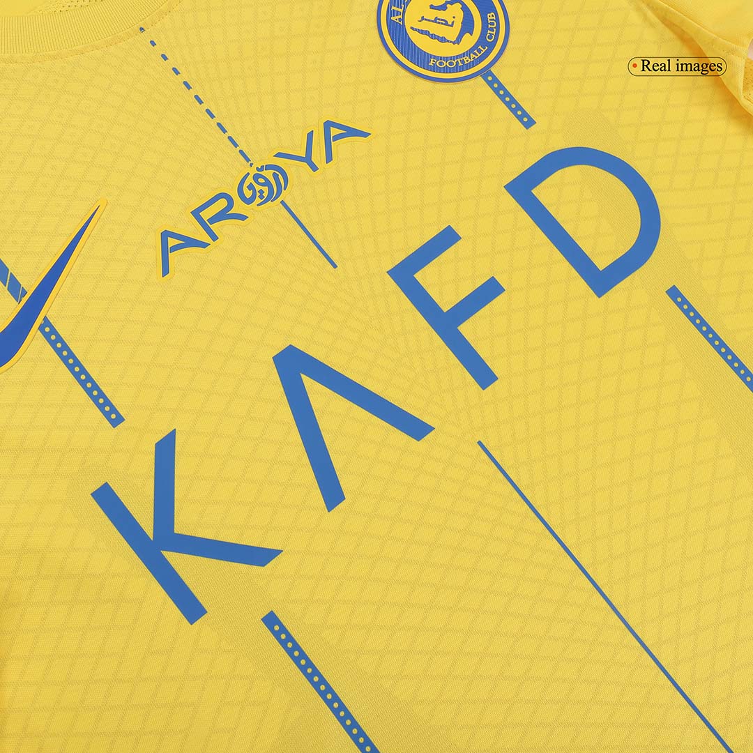 Tricouri Fotbal Al Nassr Acasă 2023/24 (mărime mare)
