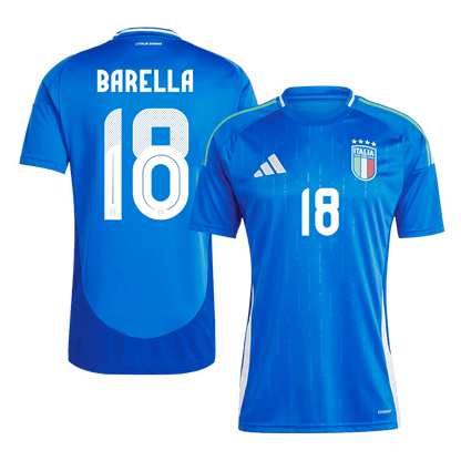 Tricouri Fotbal Italia BARELLA #18 Acasă 2024
