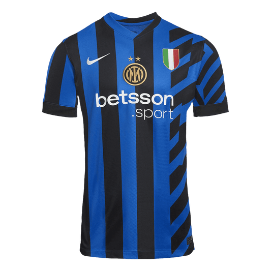 Tricouri Fotbal Inter Milano Acasă 2024/25 (mărime mare)