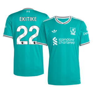 Tricouri Fotbal Liverpool EKITIKE #22 Treilea 2025/26