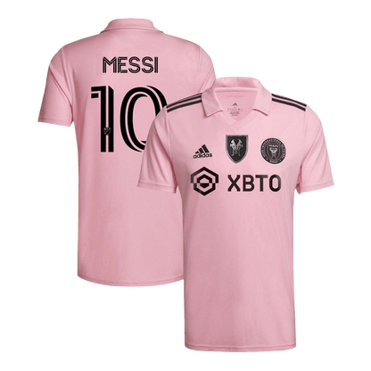 Tricouri Fotbal Inter Miami CF MESSI #10 Acasă 2023 (mărime mare)