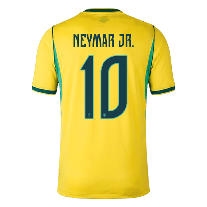 Tricouri Fotbal Brazilia NEYMAR JR. #10 Acasă Cupa Mondială 2026