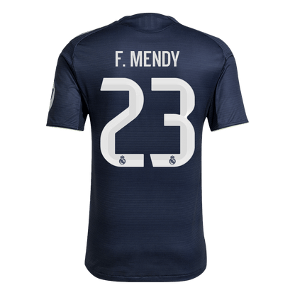 Tricouri Fotbal Real Madrid F.MENDY #23 Deplasare 2025/26 Authentic
