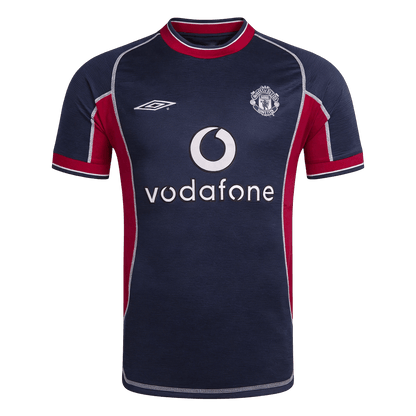 Tricouri Fotbal Vintage Manchester United Third 2000/01