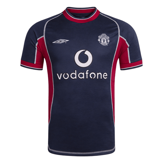 Tricouri Fotbal Vintage Manchester United Third 2000/01