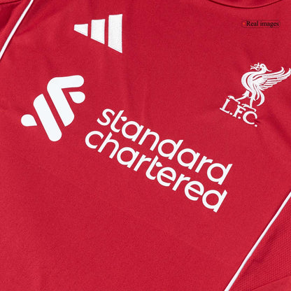 Set Tricouri Fotbal Liverpool Acasă 2025/26
