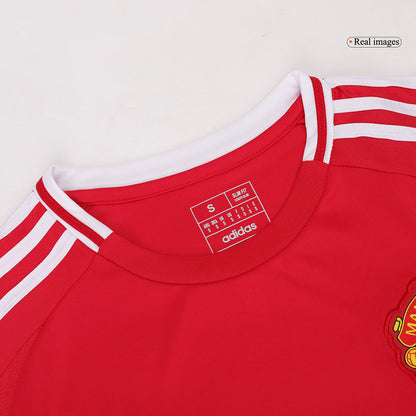 Tricouri Fotbal Manchester United Acasă 2024/25 Mânecă Lungă