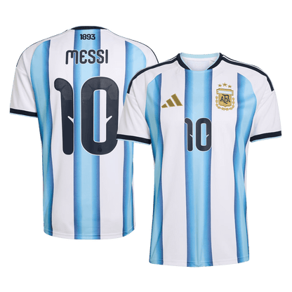Tricouri Fotbal Argentina MESSI #10 Acasă Cupa Mondială 2026
