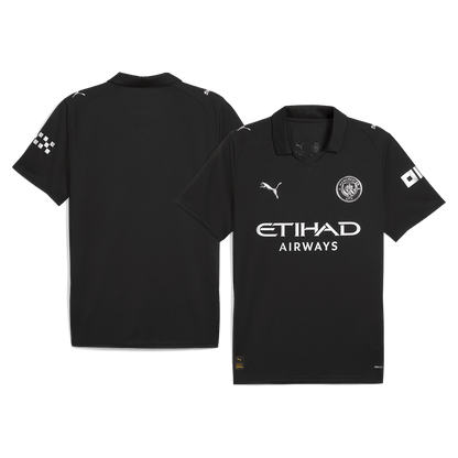Tricouri Fotbal Manchester City Deplasare 2025/26