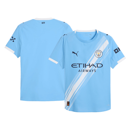 Tricouri Fotbal Manchester City Acasă 2025/26 Authentic