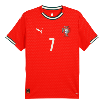 Tricouri Fotbal Portugalia RONALDO #7 Acasă 2025 (mărime mare)