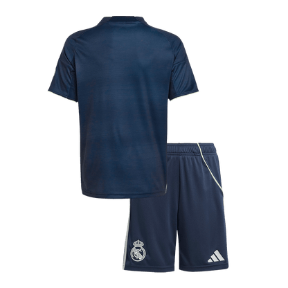 Set Tricouri Fotbal Real Madrid Deplasare 2025/26 Pentru Copii - Premium