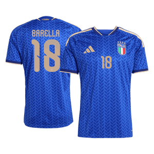 Tricouri Fotbal Italia BARELLA #18 Acasă Cupa Mondială 2026