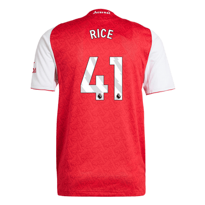 Tricouri Fotbal Arsenal RICE #41 Acasă 2025/26 Authentic