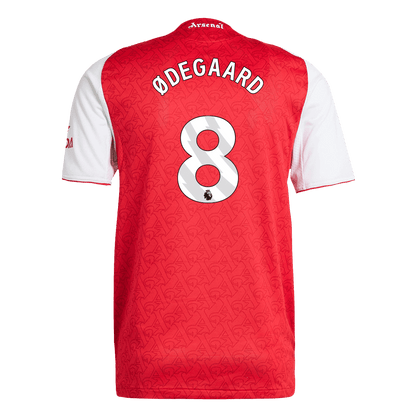 Tricouri Fotbal Arsenal ØDEGAARD #8 Acasă 2025/26 Authentic