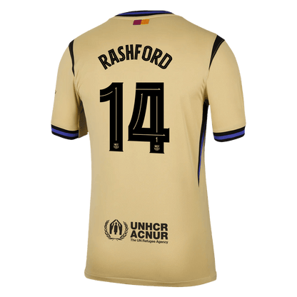 Tricouri Fotbal Barcelona RASHFORD #14 Deplasare 2025/26 - UCL