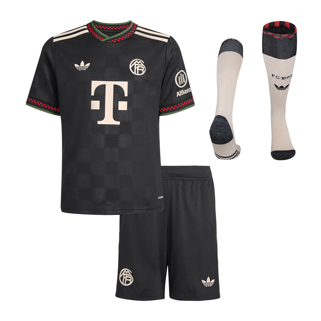 Set Tricouri Fotbal Bayern Munchen Treilea 2025/26 Pentru Copii