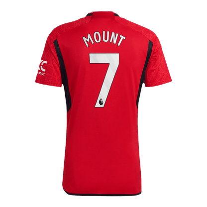 Tricouri Fotbal Manchester United MOUNT #7 Acasă 2023/24