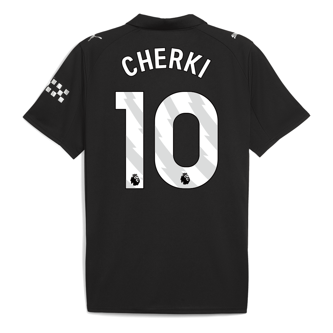Tricouri Fotbal Manchester City CHERKI #10 Deplasare 2025/26