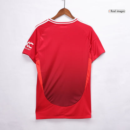 Tricouri Fotbal Manchester United Acasă 2024/25 - Premium (mărime mare)