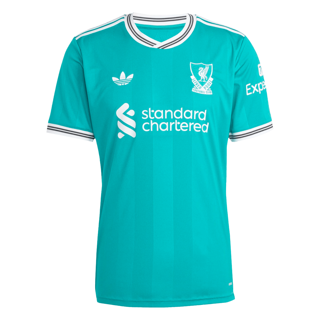 Tricouri Fotbal Liverpool M.SALAH #11 Treilea 2025/26