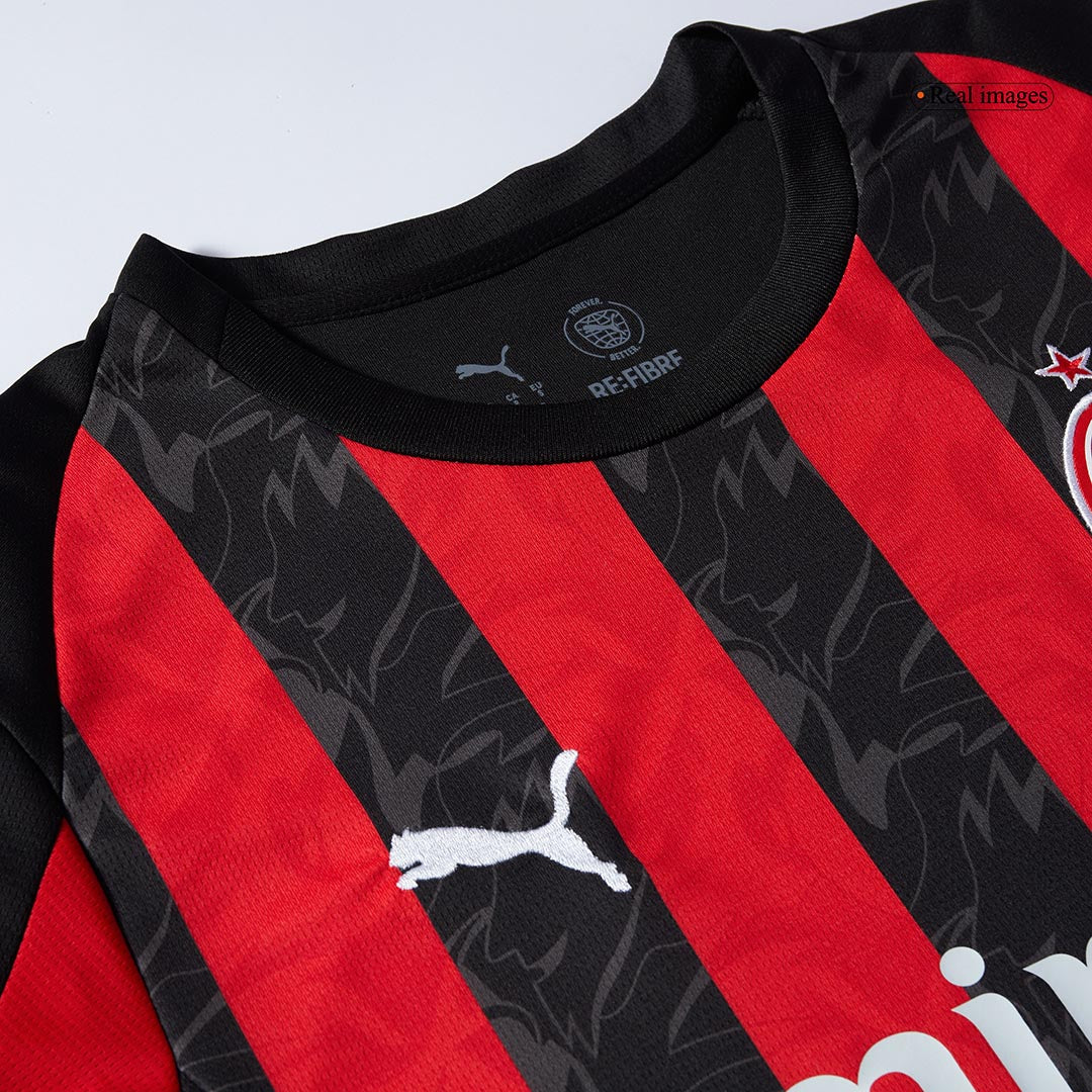 Tricouri Fotbal AC Milan RAFA LEÃO #10 Acasă 2025/26 - Premium