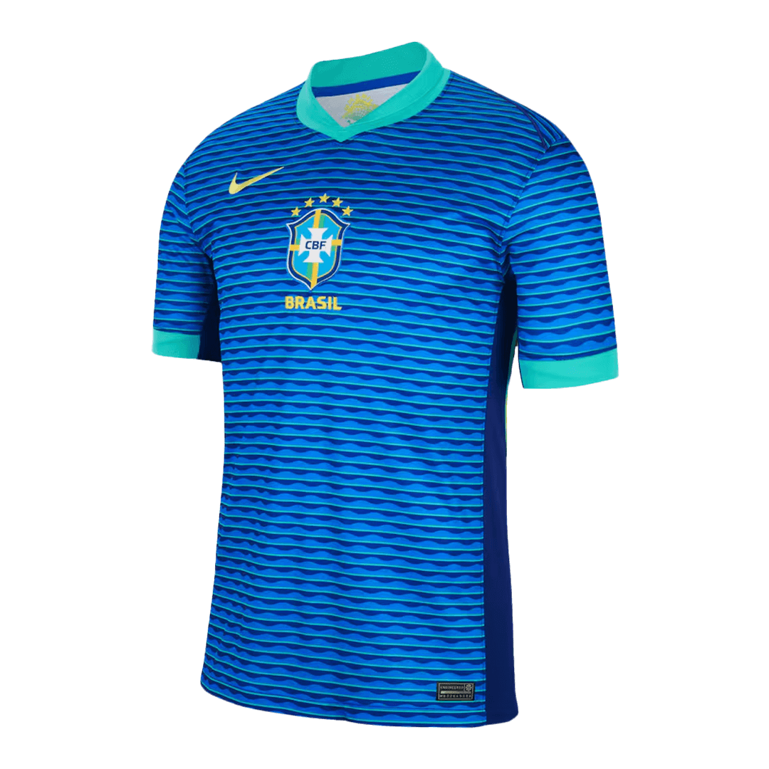 Tricouri Fotbal Brazilia Deplasare 2024 (mărime mare)
