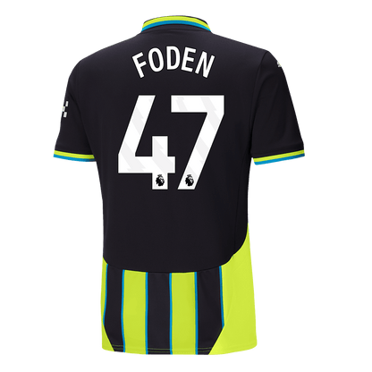 Tricouri Fotbal Manchester City FODEN #47 Deplasare 2024/25 (mărime mare)