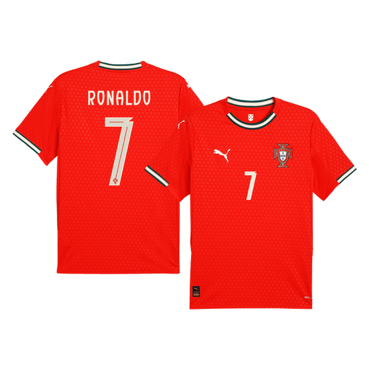 Tricouri Fotbal Portugalia RONALDO #7 Acasă 2025 (mărime mare)