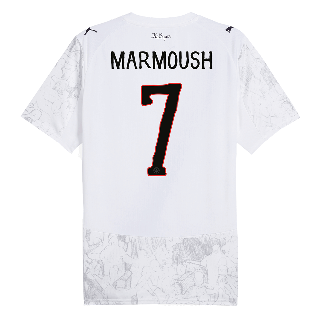 Tricouri Fotbal Manchester City KidSuper MARMOUSH #7 2025/26 - Club World Cup (mărime mare)